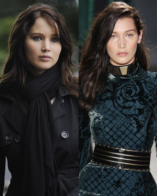 Là em gái Gigi Hadid, nhưng Bella Hadid lại giống hệt Jennifer Lawrence một cách kỳ lạ - Ảnh 4.