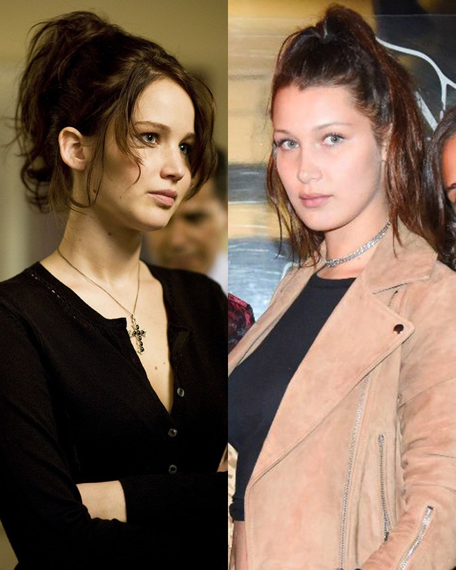 Là em gái Gigi Hadid, nhưng Bella Hadid lại giống hệt Jennifer Lawrence một cách kỳ lạ - Ảnh 7.