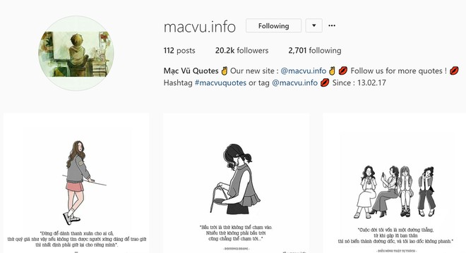 Instagram cực hay ho với loạt tr&iacute;ch dẫn so deep d&agrave;nh ri&ecirc;ng cho hội sống ảo - Ảnh 1.