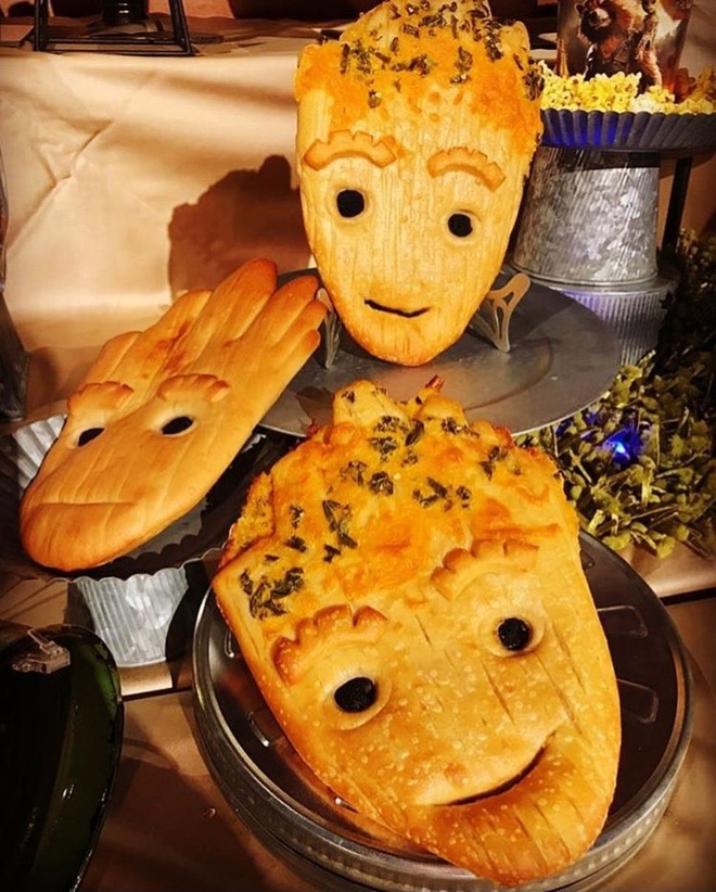 Cận cảnh chiếc bánh mì Groot đang làm mưa làm gió khắp các mạng xã hội và các fan của siêu anh hùng này - Ảnh 3.