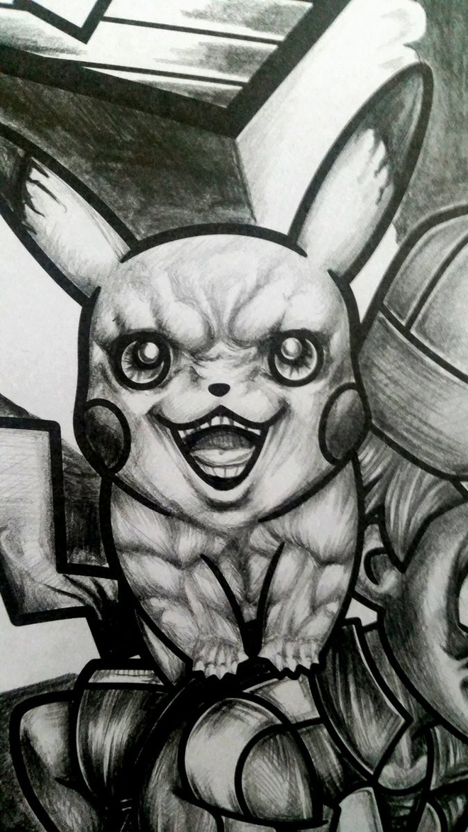 Pikachu phiên bản Halloween làm ai nhìn thấy cũng khóc thét - Ảnh 19.