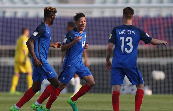 U20 Pháp thắng nhàn, lên nhất bảng đấu có Việt Nam - Ảnh 4.