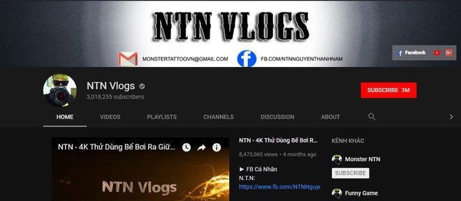 Bị xử video nhảm, câu view, YouTuber Việt Nam hơn 3.000.000 người theo dõi bị khóa kiếm tiền và nước đi gây tranh cãi của YouTube - Ảnh 1.