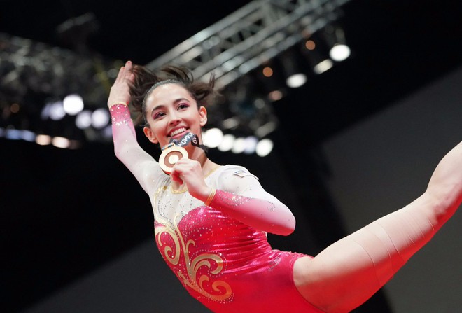Nữ ho&agrave;ng TDDC Malaysia bảo vệ th&agrave;nh c&ocirc;ng HC v&agrave;ng SEA Games - Ảnh 2.