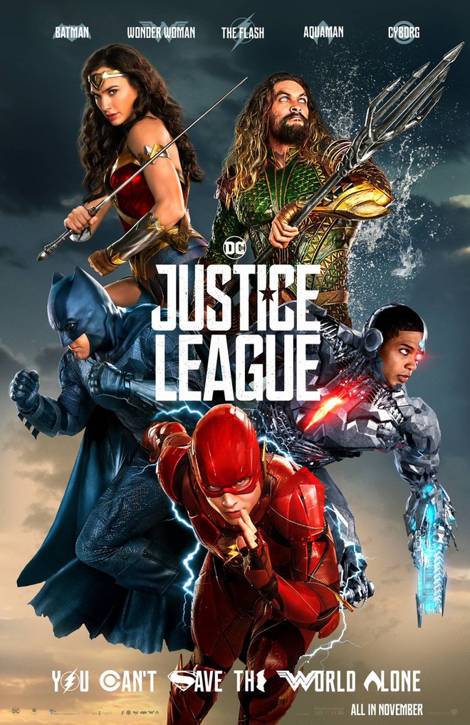 Fan hoang mang khi thấy poster mới xuất hiện của Justice League xấu đau đớn - Ảnh 1.