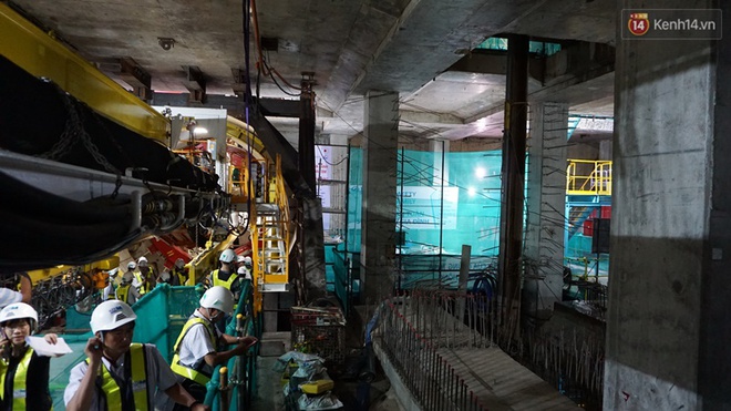 Robot khủng gần 4 triệu USD ch&iacute;nh thức khoan hầm tuyến đường sắt Metro Bến Th&agrave;nh &ndash; Suối Ti&ecirc;n - Ảnh 4.