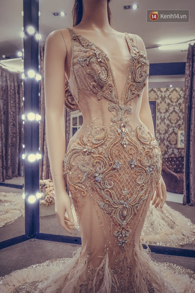 Độc quyền: H&#233; lộ v&#225;y dạ hội lấp l&#225;nh m&#224; Huyền My sẽ mặc trong đ&#234;m B&#225;n kết &quot;Miss Grand International&quot; v&#224;o tối nay - Ảnh 4.