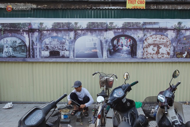 Hà Nội: Dự án bích họa trên phố Phùng Hưng bị đắp chiếu, biến thành bãi gửi xe bất đắc dĩ sau 1 tháng triển khai - Ảnh 6.