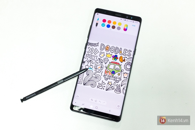 Galaxy Note8 có tính năng tô màu rất thú vị, bạn đã thử chưa? - Ảnh 1.