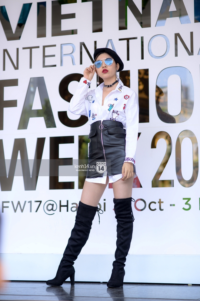 Street style VIFW ngày 3: Các nhóc tì sành điệu lấn lướt cả người lớn về khoản mix đồ và tạo dáng - Ảnh 20.