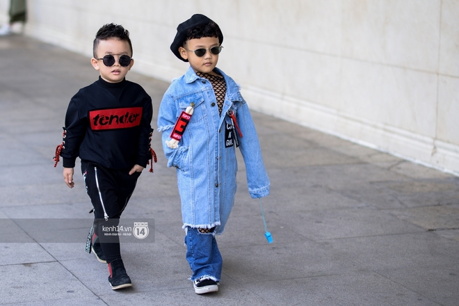 Street style VIFW ngày 3: Các nhóc tì sành điệu lấn lướt cả người lớn về khoản mix đồ và tạo dáng - Ảnh 4.