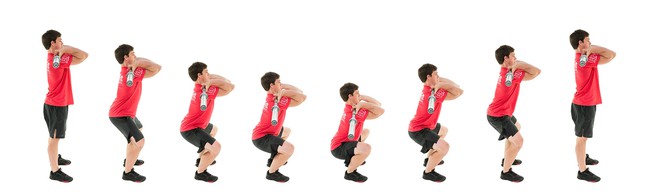 Chỉ cần bỏ ra 5 phút squat mỗi ngày, con trai sẽ có được cặp mông quả táo săn chắc - Ảnh 1.