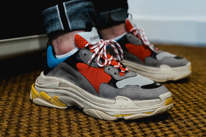 Giày Balenciaga Triple S Red Blue Plus Y Factory  Shop giày Swagger