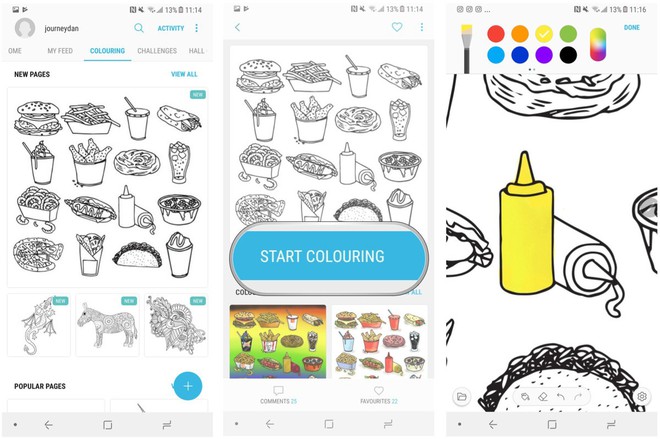 Galaxy Note8 có tính năng tô màu rất thú vị, bạn đã thử chưa? - Ảnh 6.