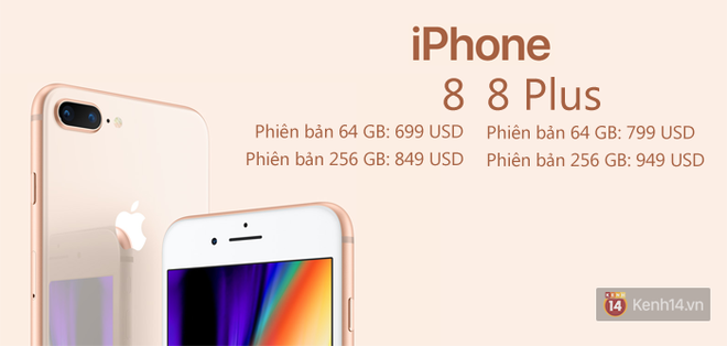 iPhone 8, 8 Plus và iPhone X bao giờ mua được, giá tiền bao nhiêu? - Ảnh 2.