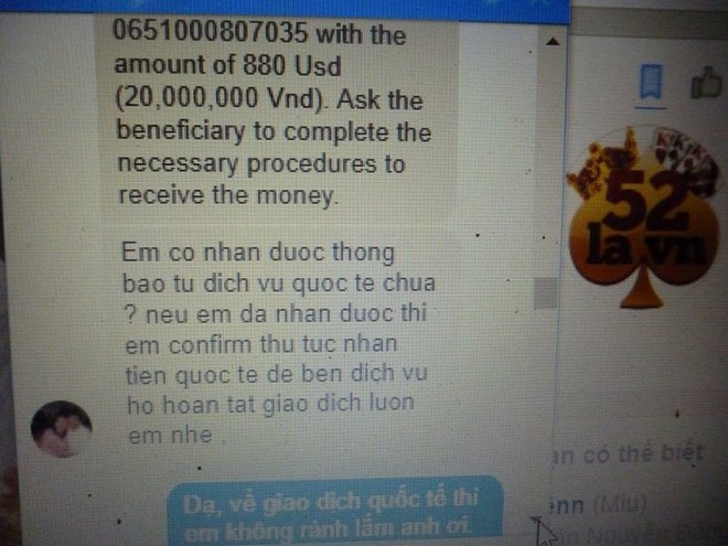 Tin kẻ gian, nh&agrave; từ thiện bị lừa mất 49 triệu đồng tiền quy&ecirc;n g&oacute;p ủng hộ cho b&agrave; con v&ugrave;ng b&atilde;o lũ - Ảnh 4.