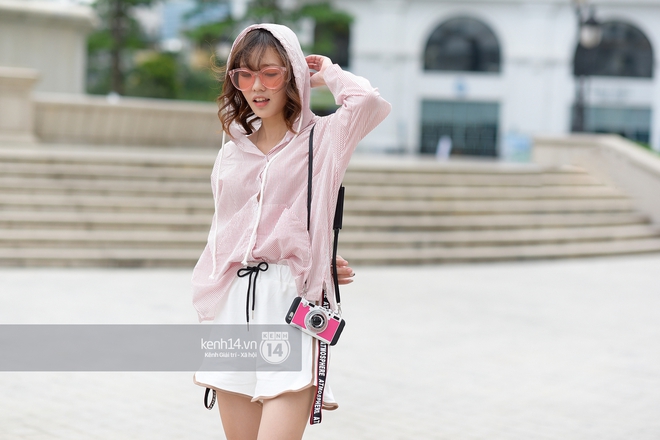 Street style 2 miền: Nóng như thế này diện đồ ngắn khoe chân, khoe style chất là nhất! - Ảnh 8.