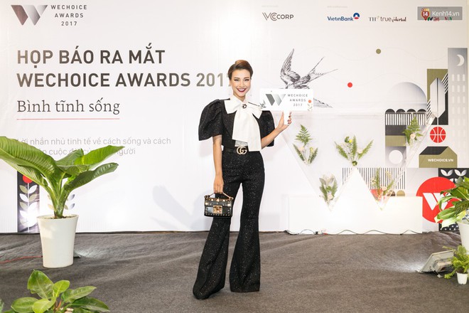 Đông Nhi cùng dàn mỹ nhân Việt xinh đẹp nổi bật trên thảm đỏ của họp báo WeChoice Awards 2017 - Ảnh 6.