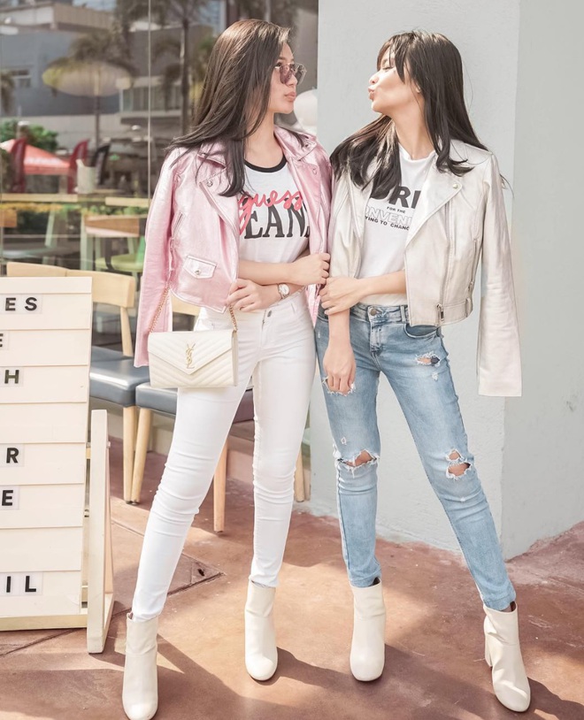 Chị em g&aacute;i nh&agrave; người ta: Đ&atilde; xinh, ăn mặc chất, lại c&ograve;n sang chảnh kh&ocirc;ng ai bằng - Ảnh 3.