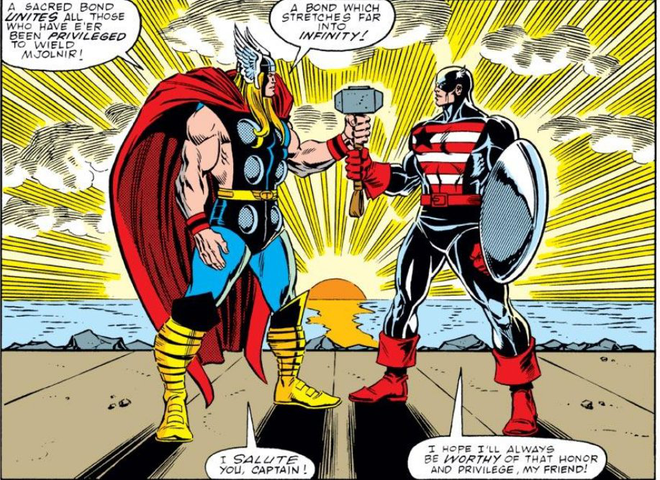 Ngoài Thor, còn ai nhấc được búa thần Mjolnir? - Ảnh 2.