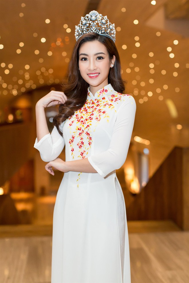 Hoa hậu Mỹ Linh tự tin đọ sắc, nổi bật bên Hoa hậu Lào và Campuchia - Ảnh 6.