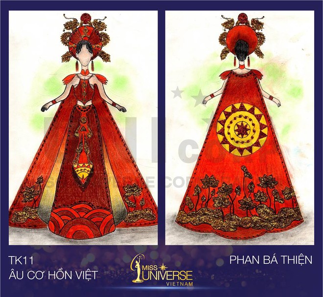 12 bản phác thảo trang phục hút ngàn like, được mong hiện thực hóa ngay tại Hoa Hậu Hoàn vũ - Ảnh 7.