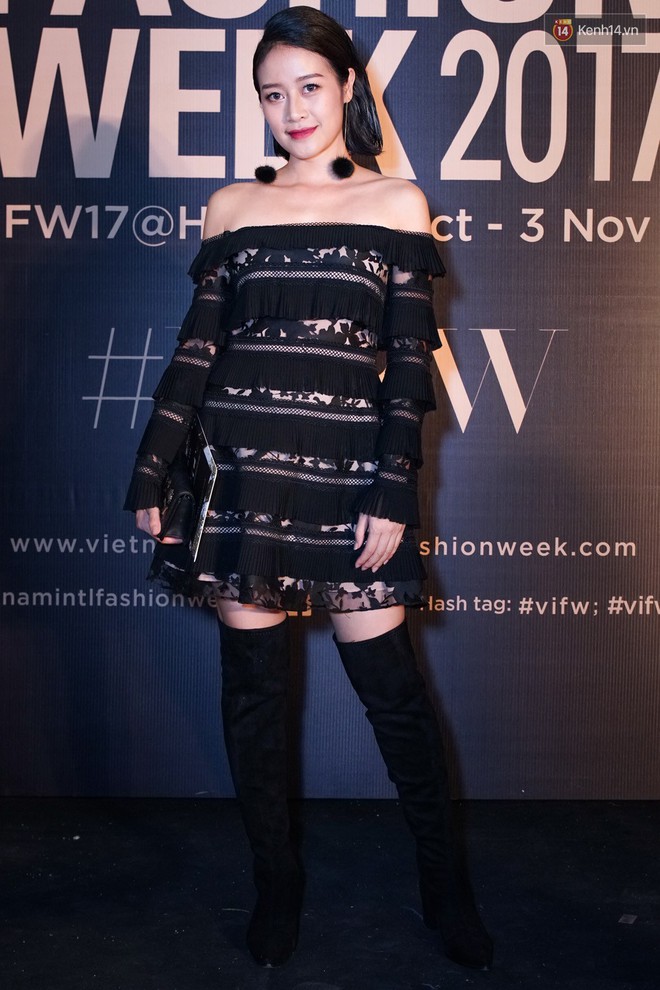 VIFW ng&agrave;y cuối: Hoa hậu Đại Dương Ng&acirc;n Anh khoe 3 v&ograve;ng bốc lửa, &Aacute; hậu T&uacute; Anh rạng rỡ tr&ecirc;n thảm đỏ - Ảnh 11.