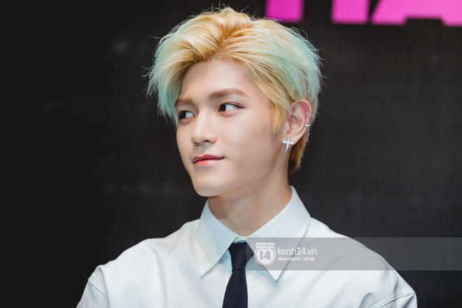 Mỹ nam Taeyong tiết lộ muốn ở lại Việt Nam, NCT 127 đồng loạt tỏ tình Anh yêu em với fan tại họp báo ở Hà Nội - Ảnh 14.