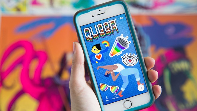 Instagram vừa ra mắt loạt sticker cực cool dành riêng cho cộng đồng LGBT - Ảnh 1.