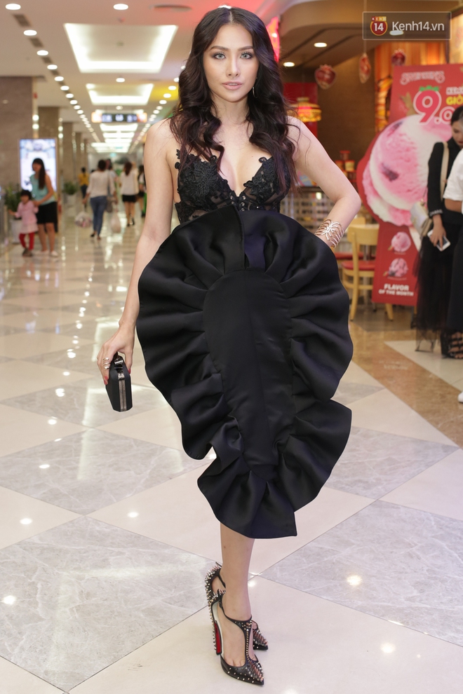 Bị sốt li b&igrave; mấy ng&agrave;y liền nhưng Angela Phương Trinh vẫn s&aacute;ng bừng tại lễ ra mắt Glee Việt - Ảnh 6.