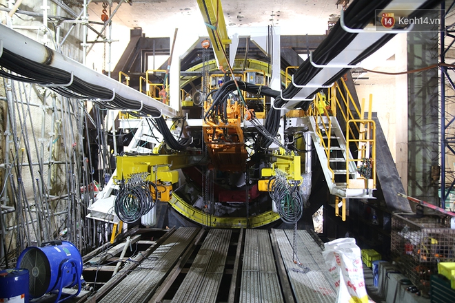 Robot khủng gần 4 triệu USD ch&iacute;nh thức khoan hầm tuyến đường sắt Metro Bến Th&agrave;nh &ndash; Suối Ti&ecirc;n - Ảnh 3.