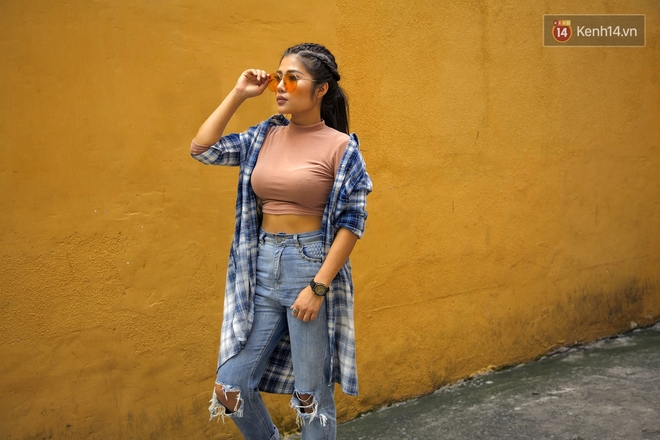 Street style 2 miền: Phong cách bụi bặm lên ngôi, bạn trẻ nào cũng chất bá cháy - Ảnh 9.