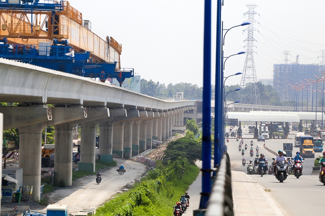 Clip toàn cảnh tuyến Metro Bến Thành  - Suối Tiên đang thành hình rõ dáng sau 5 năm thi công - Ảnh 7.