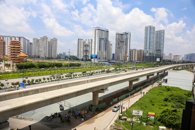 Clip toàn cảnh tuyến Metro Bến Thành  - Suối Tiên đang thành hình rõ dáng sau 5 năm thi công - Ảnh 11.