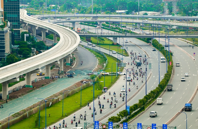 Clip toàn cảnh tuyến Metro Bến Thành  - Suối Tiên đang thành hình rõ dáng sau 5 năm thi công - Ảnh 9.