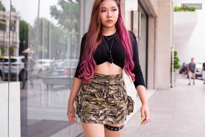 Street style 2 miền: các bạn trẻ lăng xê nhiệt tình cho túi cắp nách và họa tiết kẻ caro - Ảnh 7.