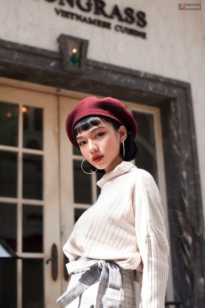 Street style 2 miền: Dù lên đồ ấm áp hay mát mẻ, giới trẻ Việt vẫn một mực lăng xê cho phụ kiện quốc dân mũ nồi - Ảnh 8.