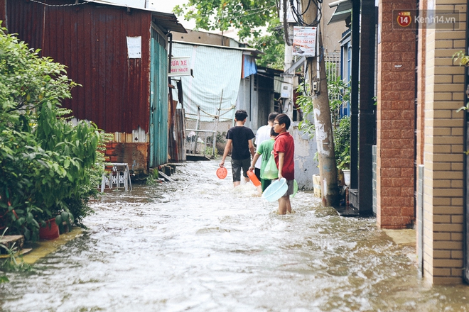 Cảnh tượng bi hài của người Sài Gòn sau những ngày mưa ngập: Sáng quăng lưới, tối thả cần câu bắt cá giữa đường - Ảnh 10.