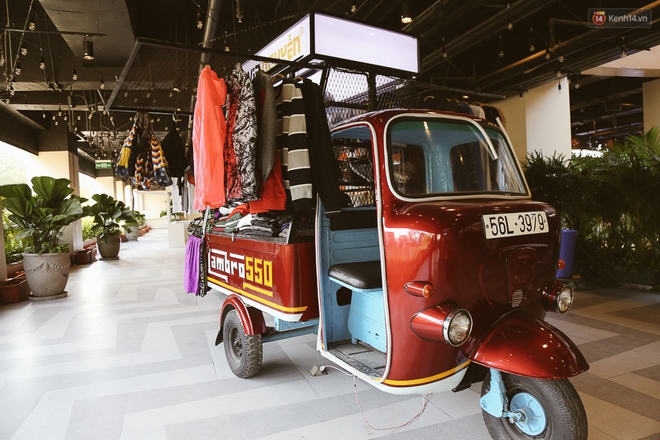Hồi sinh Thuận Kiều Plaza, hàng chục chiếc xe lam cũ được tái chế đáng yêu để trở thành gian hàng buôn bán - Ảnh 7.