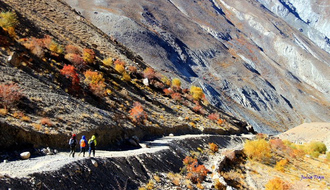 Mùa thu ở Ladakh: Hành trình trải nghiệm của 1 phụ nữ Việt đến nơi đẹp tựa “thiên đường ẩn giấu” ở Ấn Độ - Ảnh 16.