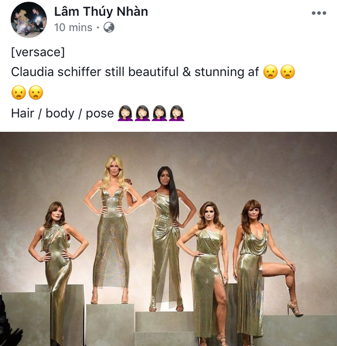 Hội chị em bạn d&igrave; si&ecirc;u mẫu huyền thoại từ thời bố mẹ m&igrave;nh đ&atilde; quy tụ đầy đủ tr&ecirc;n s&agrave;n diễn Versace - Ảnh 6.