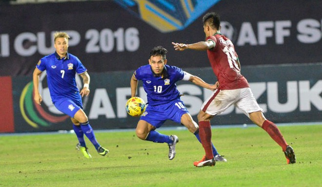 Đương kim vô địch Thái Lan vất vả hòa U22 Indonesia - Ảnh 2.