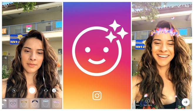 Instagram đã cho gắn filter nhí nhố lên mặt, fan sống ảo không thể bỏ lỡ - Ảnh 3.