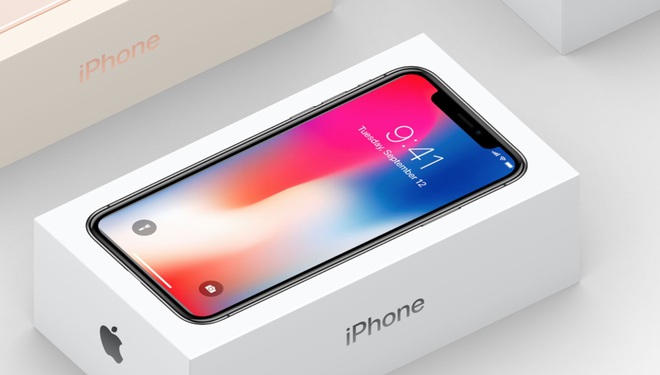 Xuất hiện h&igrave;nh ảnh thực của hộp iPhone X với một chi tiết kh&aacute;c biệt - Ảnh 2.