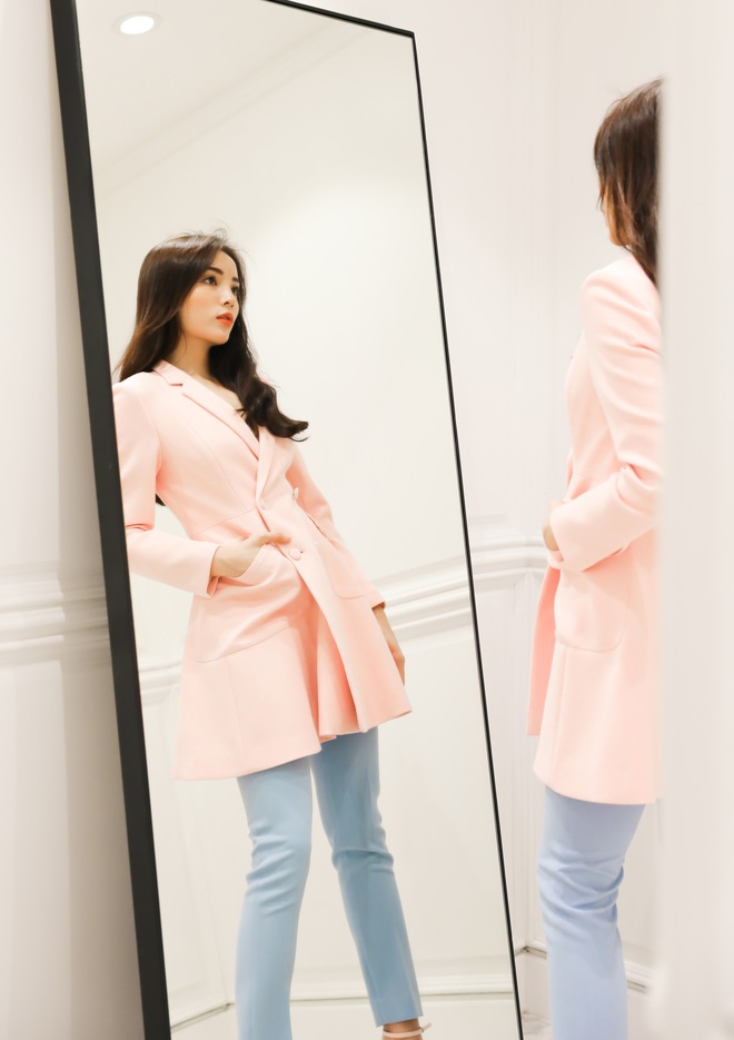 Chỉ mới thử đồ cho NTK Đỗ Mạnh Cường m&agrave; Kỳ Duy&ecirc;n đ&atilde; đẹp hết phần người kh&aacute;c! - Ảnh 7.