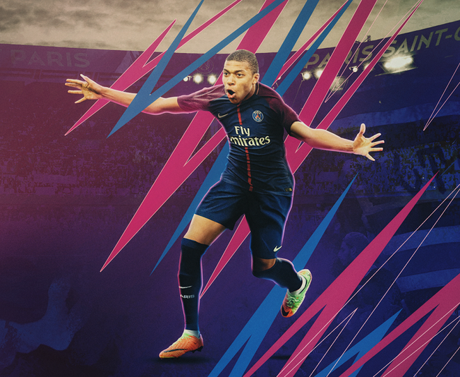 Paris SaintGermain FC  Kylian mbappe Wallpaper Download  MobCup