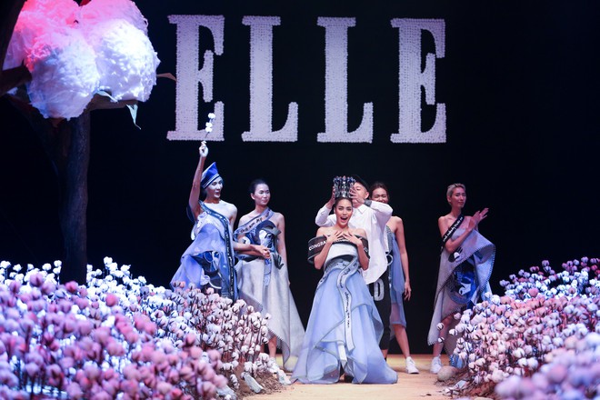 Cong cớn lại kiêu kỳ, Mợ Tư Rình Lan Khuê đăng quang luôn trên sân khấu Elle Fashion Show! - Ảnh 4.