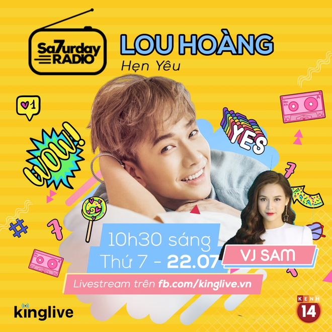 Lou Ho&agrave;ng b&iacute; mật hẹn h&ograve;, &uacute;p mở qu&agrave; tặng đặc biệt cho bạn g&aacute;i trong Saturday Radio - Ảnh 2.