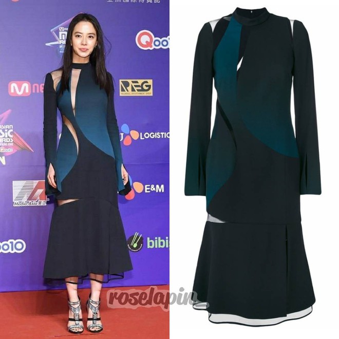 MAMA 2017: &ldquo;Chị đại&rdquo; Song Ji Hyo gợi cảm, BTS diện vest th&ocirc;i cũng chất đừng hỏi  - Ảnh 1.
