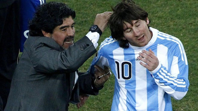 Không được Messi mời cưới, Maradona vẫn phản hồi rất văn minh - Ảnh 1.